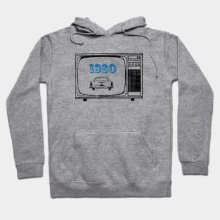 1980 car tv Hoodie